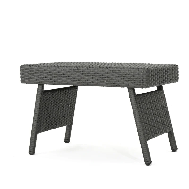 SALEM PE WICKER SNACK TABLE - Image 2
