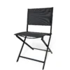 3PCS Patio Bistro Set, Patio Set of Foldable Patio Table and Chairs,Outdoor Patio Furniture Sets,Black - Image 4
