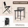 Fully Assembled Rattan Wicker 2-Person Seating Set with Cushions - Image 20
