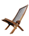 folding roping wood chair - Image 12