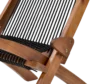 folding roping wood chair - Image 15