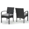 CORDOBA KD PE WICKER DINING CHAIR [SET OF 2 PCS] - Image 2