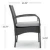 CORDOBA KD PE WICKER DINING CHAIR [SET OF 2 PCS] - Image 15