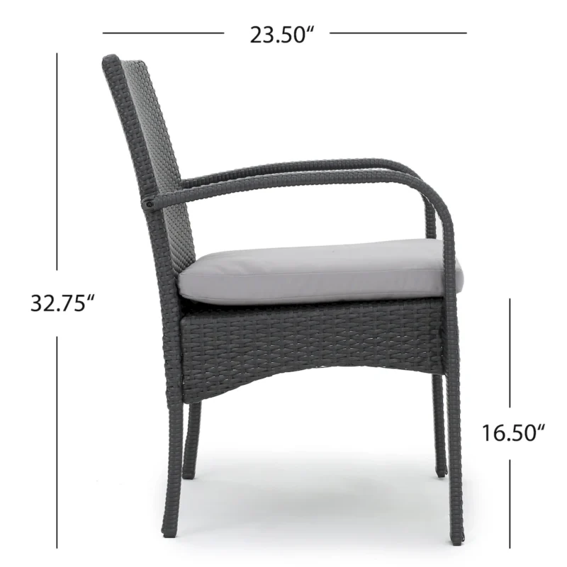 CORDOBA KD PE WICKER DINING CHAIR [SET OF 2 PCS] - Image 15
