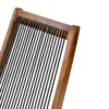 folding roping wood chair - Image 4