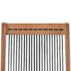 folding roping wood chair - Image 5