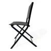 3PCS Patio Bistro Set, Patio Set of Foldable Patio Table and Chairs,Outdoor Patio Furniture Sets,Black - Image 10