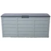 All Weather UV Pool Deck Box Storage Shed Bin Backyard Patio Outdoor w/ Wheel,75 Gallon Resin Deck Box-Organization and Storage for Patio Furniture Outdoor Cushions,Garden Tools and Pool Toys - Image 6