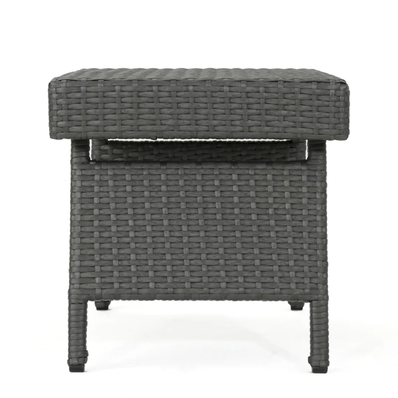 SALEM PE WICKER SNACK TABLE - Image 8