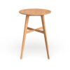 Mid-Century Modern Round Wooden Bar Table – 42" High Bar Table with Tapered Legs for Kitchen, Dining Room or Home Bar - Image 13