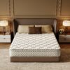 Queen Size Mattress,12 Inch Hybrid Queen Mattress in a Box with Memory Foam and Pocket Spring for Pressure Relief & Comfort Sleep & Zoned Support, Medium Firm,CertiPUR-US & OEKO-TEX