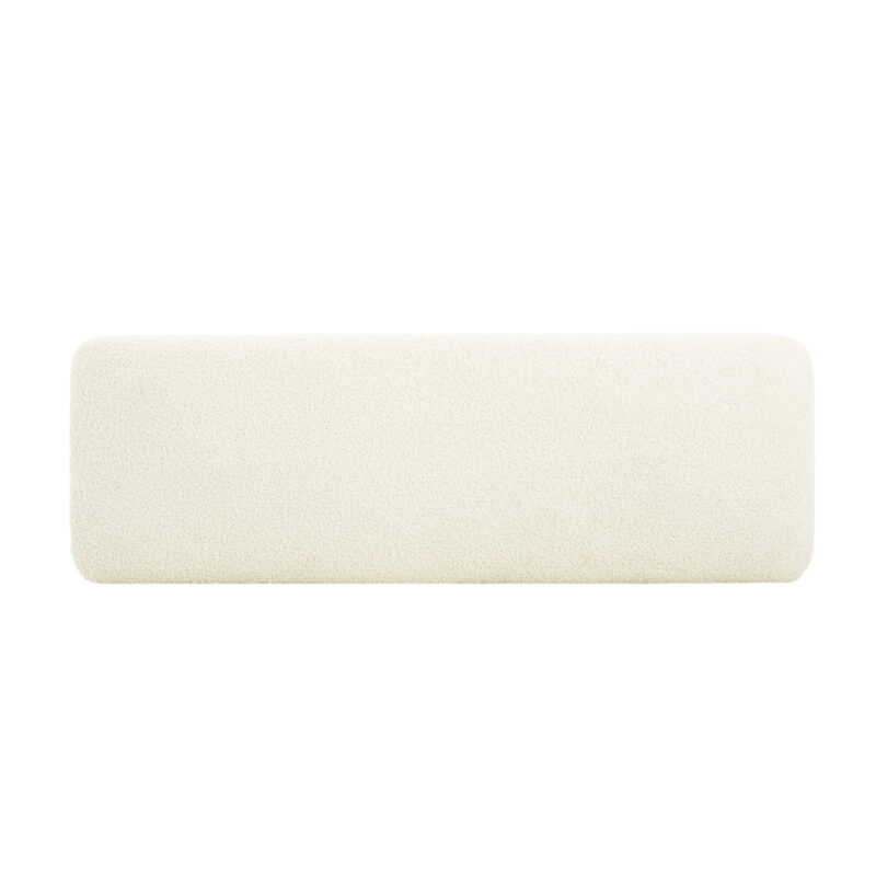 Comfortable Ottoman, White - Image 5