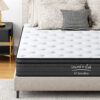 Queen Size Mattress,12 Inch Hybrid Mattress, Individually Pocketed Innerspring, Medium Firm - Image 7