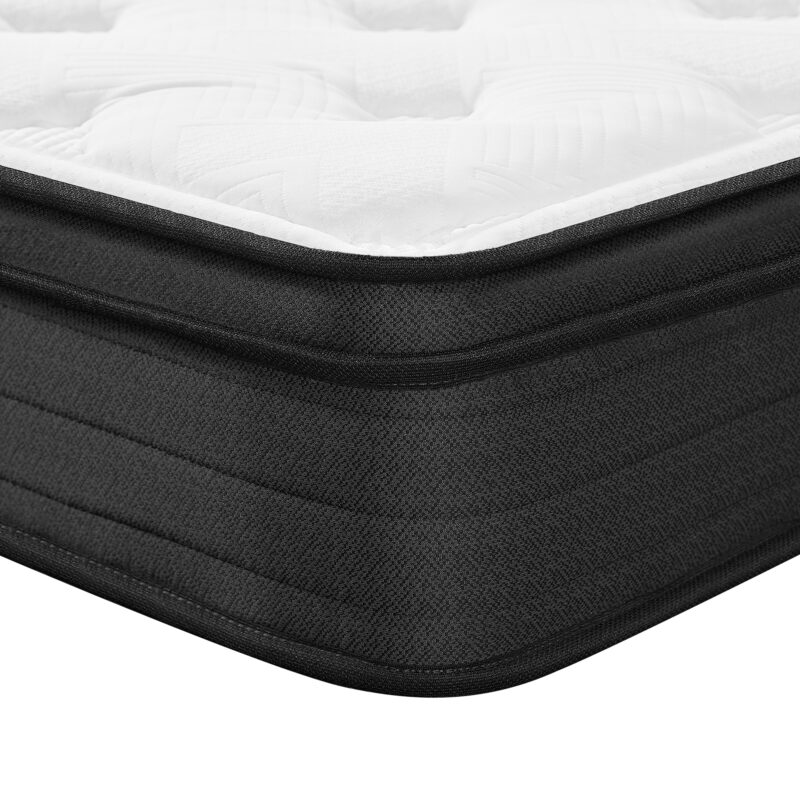 King Size Mattress,10 Inch Hybrid Mattress, Individually Pocketed Innerspring, Medium Firm - Image 13