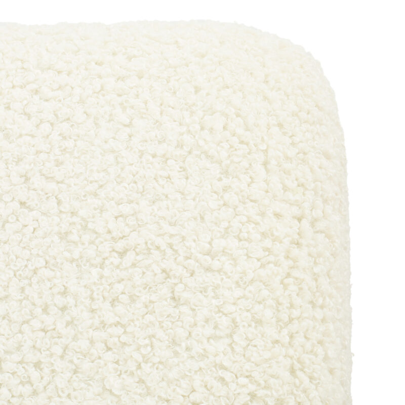 Comfortable Ottoman, White - Image 3