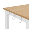 Kitchen Island Cart with Mobile Carts with Storage Cabinet, Rolling Kitchen Table with Spice Rack, Towel Rack, and Drawer, Portable Islands on Wheels - Image 7