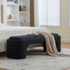 64.96"Wide Modern Upholstered Armless Upholstered Bedroom Benches End of Bed Bench for Entryway, Ottoman Foot Stool for Living Room and Bedroom, Entryway - Image 10