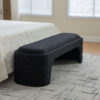 64.96"Wide Modern Upholstered Armless Upholstered Bedroom Benches End of Bed Bench for Entryway, Ottoman Foot Stool for Living Room and Bedroom, Entryway - Image 9