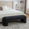 64.96"Wide Modern Upholstered Armless Upholstered Bedroom Benches End of Bed Bench for Entryway, Ottoman Foot Stool for Living Room and Bedroom, Entryway - Image 11