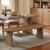 Indoor Pine Dining Bench, 62.9''L Solid Wood Seating, 350lbs Weight Capacity, Fits 3 People for Kitchen, Dining Room & Living Space - Image 2