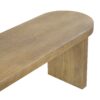 Indoor Pine Dining Bench, 62.9''L Solid Wood Seating, 350lbs Weight Capacity, Fits 3 People for Kitchen, Dining Room & Living Space - Image 13