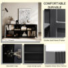 Buffet Cabinet with Storage ,4 Doors Modern Accent Storage Sideboard,Luxurious Floor Cabinet Buffet with Freestanding Anti Dumping for Kitchen, Living Room, 59" Wide Rectangular Sideboard - Image 24