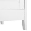 White Dresser for Bedroom, 6 Drawer Dresser with Wide Drawer and Metal Handles, White Dresser, Wood Dressers & Chests of Drawers for Hallway, Entryway - Image 7