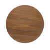 Mid-Century Modern Round Wooden Bar Table – 42" High Bar Table with Tapered Legs for Kitchen, Dining Room or Home Bar - Image 4