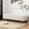 Comfortable Ottoman, White - Image 2