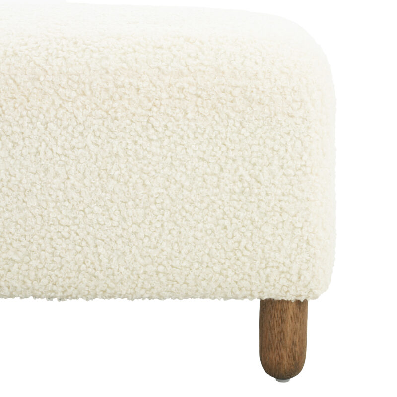 Comfortable Ottoman, White - Image 10