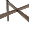 Mid-Century Modern Round Wooden Bar Table – 42" High Bar Table with Tapered Legs for Kitchen, Dining Room or Home Bar - Image 2