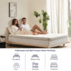 Queen Size Mattress,12 Inch Hybrid Queen Mattress in a Box with Memory Foam and Pocket Spring for Pressure Relief & Comfort Sleep & Zoned Support, Medium Firm,CertiPUR-US & OEKO-TEX - Image 3