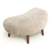 Nordic Style Lazy-Style clubchair 36 Inches Chenille Fabric Bucket Chair Decorative chair Soft Cushion with pillow with ottoman for Living Room Study and Relaxation Room - Image 6
