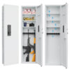 53" Passwod Touch Panel In-Wall Safe,Hidden Wall Gun Safe for Rifles with Adjustable Shelves,Assembled Storage Multifunctional Wall Safe for Firearm and Valuables - Image 10