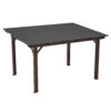 Wooden Garden Gazebo with Metal Roof - Image 11