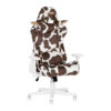 Techni Sport TS85 Brown COW Series Gaming Chair - Image 6