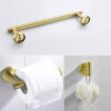 3-Piece Bathroom Hardware Set, SUS304 Matte Black - Image 14