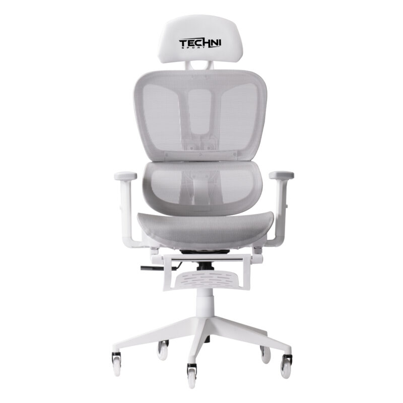 Techni Sport AIRFLEX2.0 White Mesh Gaming Chair - Image 10