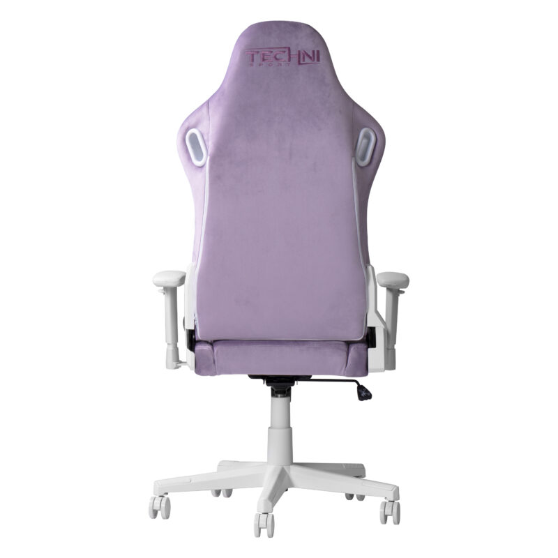 Techni Sport TSF45C Velvet Memory Foam Gaming Chair – Purple - Image 6