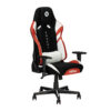 Techni Sport TSF72 Echo Gaming Chair - Black with Red & White - Image 4