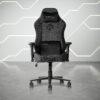 Techni Sport TSF65C Fabric Memory Foam Gaming Chair – Black
