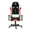 Techni Sport TSF72 Echo Gaming Chair - Black with Red & White - Image 9