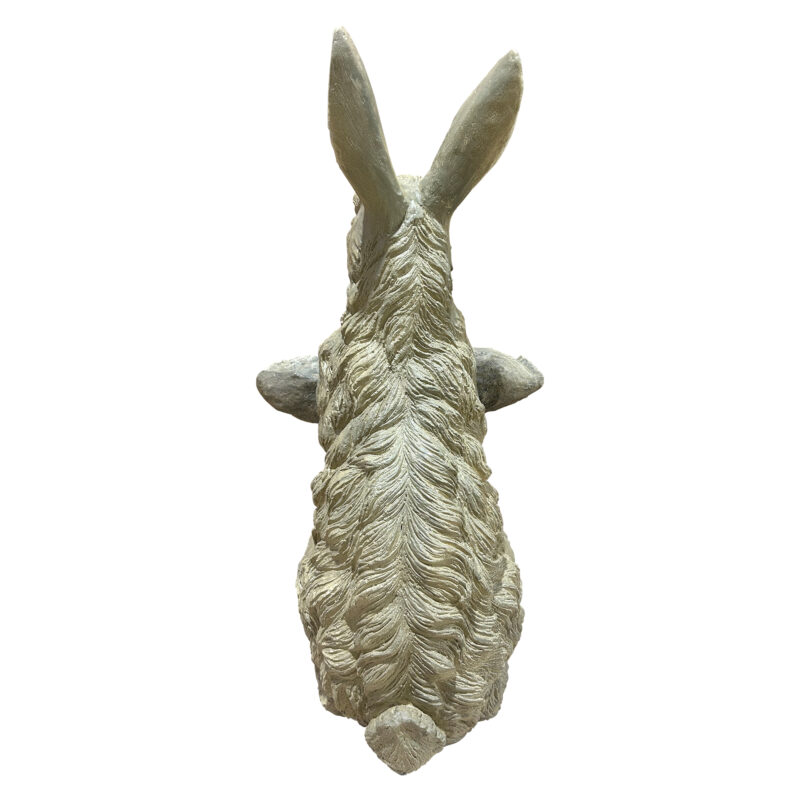Magnesium Oxide Bunny Statue Holding Decor Hand-Painted Rabbit Sculpture Garden Lawn Ornament - Image 6