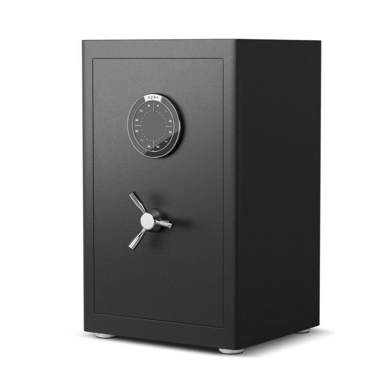 2.0 Cu Ft Home Safe with Fireproof Document Bag, Heavy-Duty Steel Security Safe, Digital Keypad, 3 Unlocking Methods, Dual Alarm & Silent Mode, 2 Adjustable Shelves for Home Office Hotel - Image 2