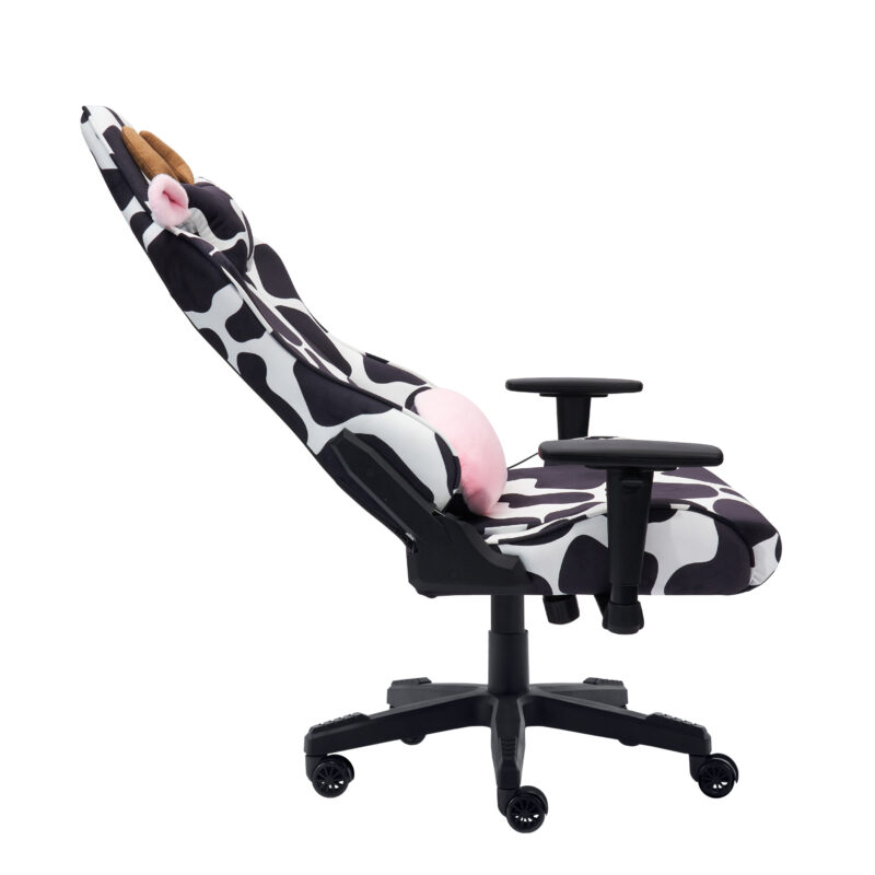TS85 COW Print LUXX Series Gaming Chair - Image 12