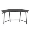 Techni Sport TS98D Gaming Desk with Shelf & Accessory Holders, Black - Image 5