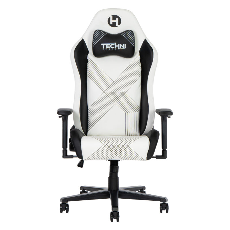 Techni Sport RTA-TS68C-WHT Comfort Edge White Gaming Chair - Image 5