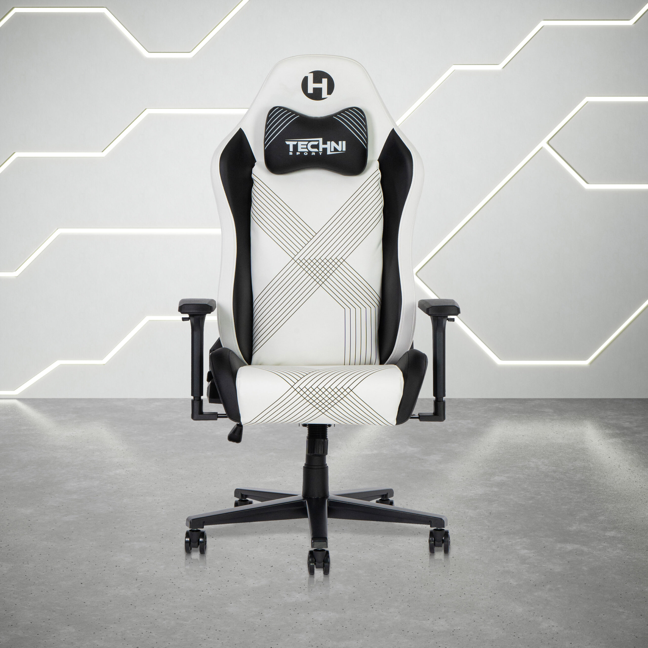 687d661ec2e6730a602cb58949bc7970 Techni Sport RTA-TS68C-WHT Comfort Edge White Gaming Chair - Image 1