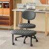 Ergonomic Office Chair – Multi-Position Cross Legged Design for Adults, Swivel Meditation & ADHD Fidget Desk Chair with Back Support & Rolling Base - Image 16