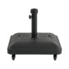 Halea Outdoor 90-pound Square Black Umbrella Base with Wheels - Image 6
